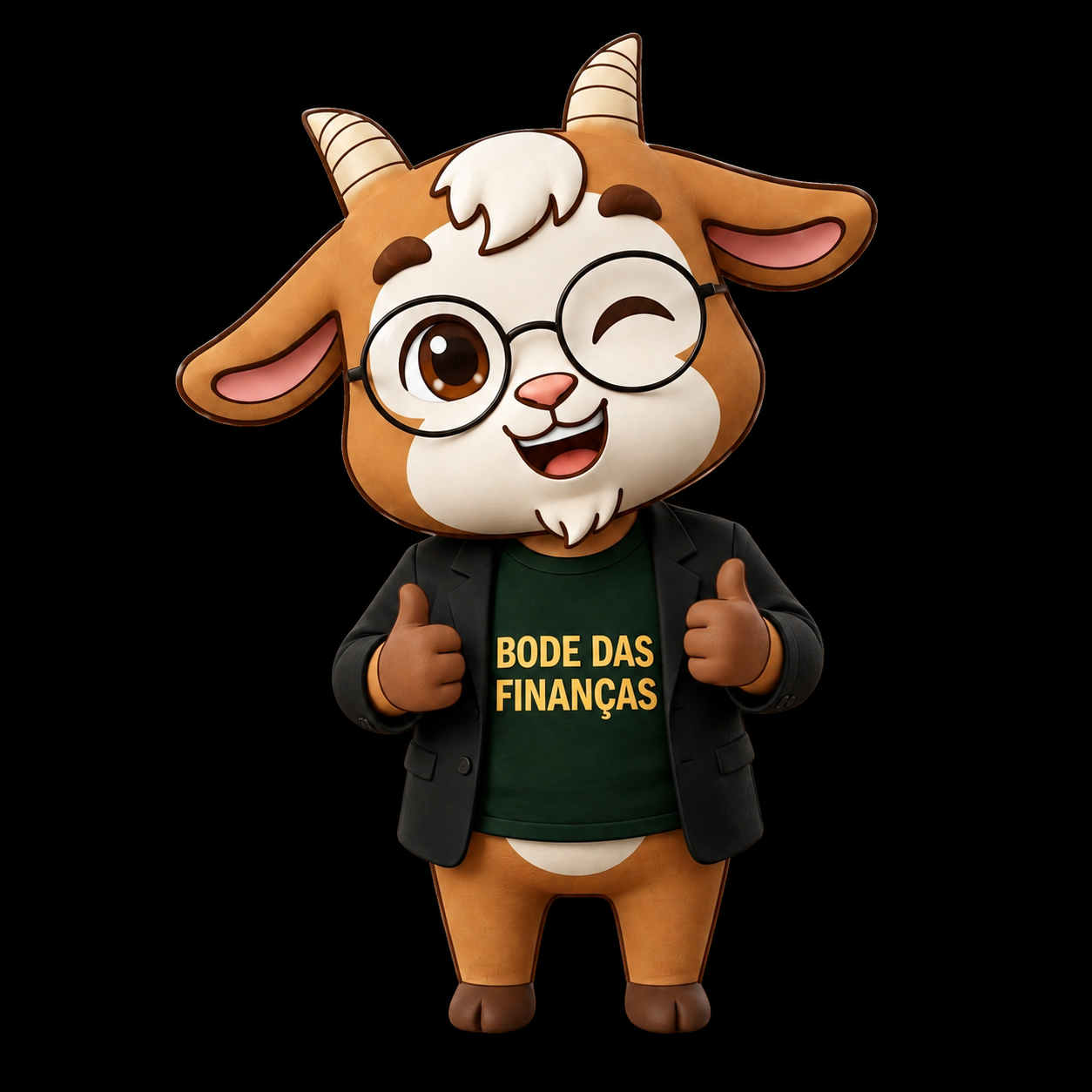 Mascote Bode das Finanças